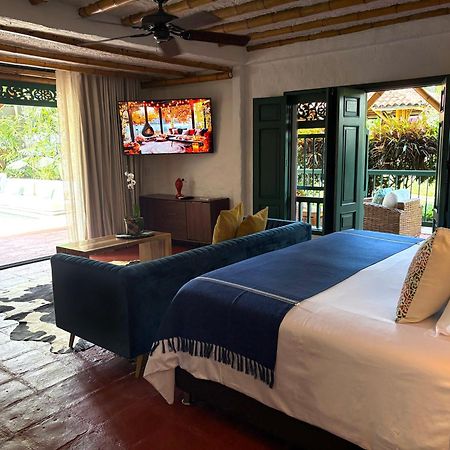 Hacienda Bambusa El Caimo エクステリア 写真
