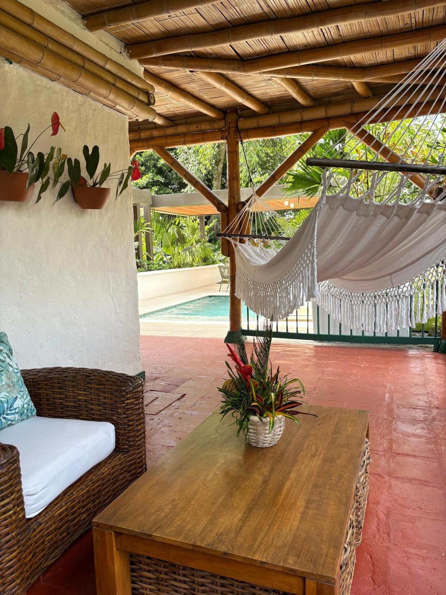 Hacienda Bambusa El Caimo エクステリア 写真