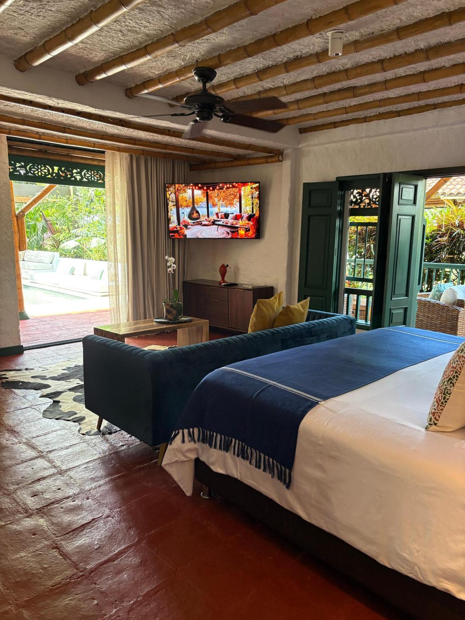Hacienda Bambusa El Caimo エクステリア 写真