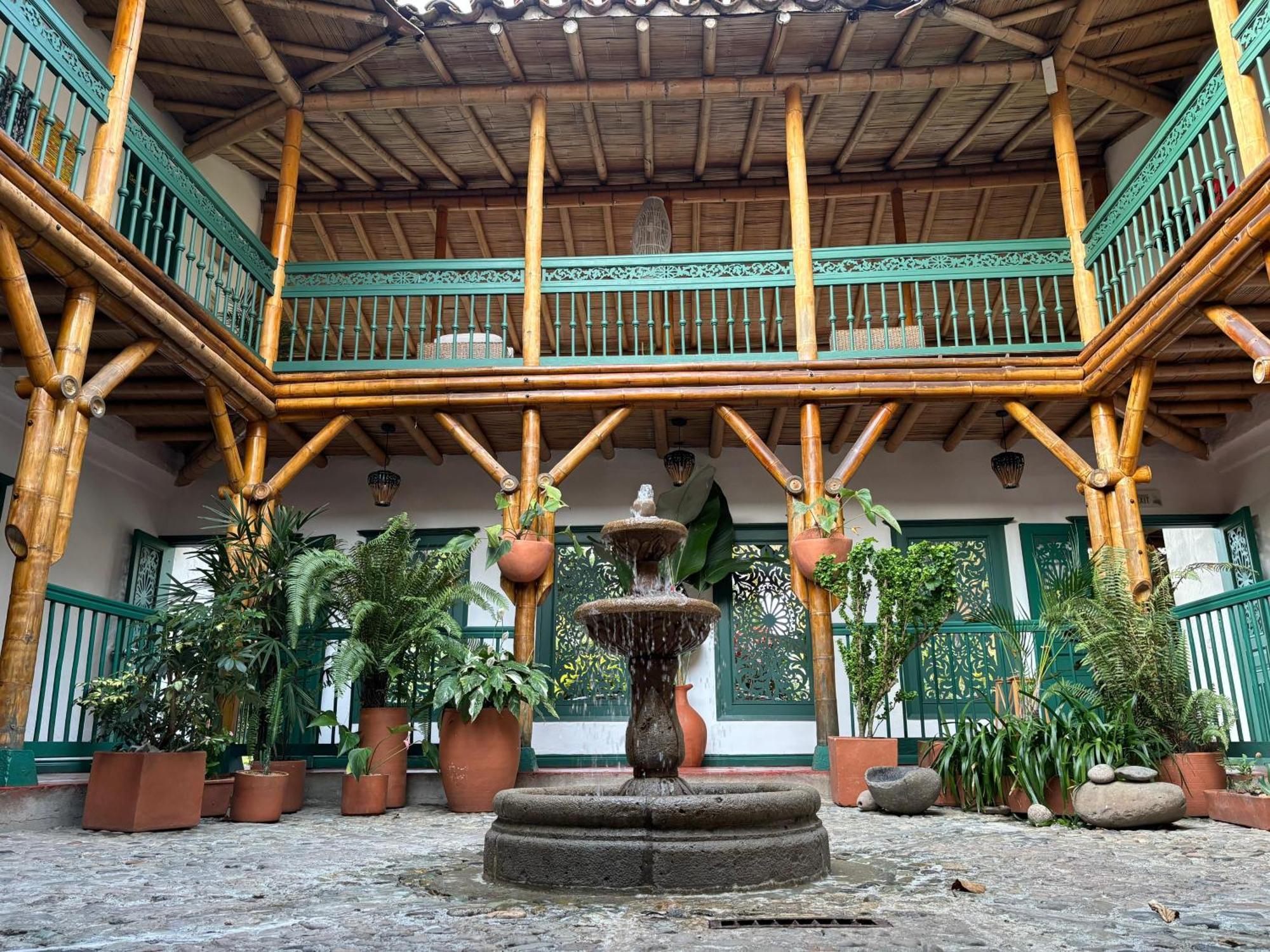 Hacienda Bambusa El Caimo エクステリア 写真