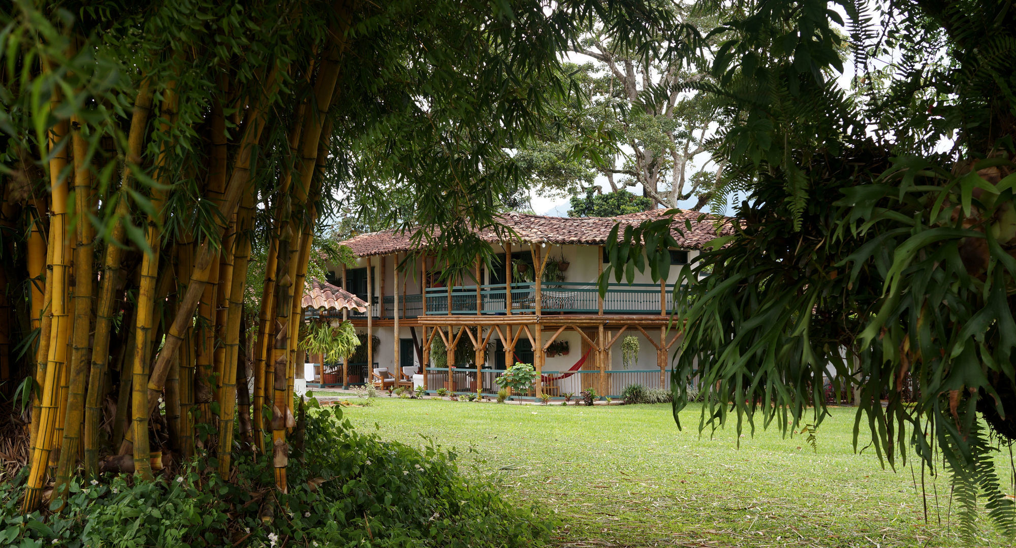 Hacienda Bambusa El Caimo エクステリア 写真