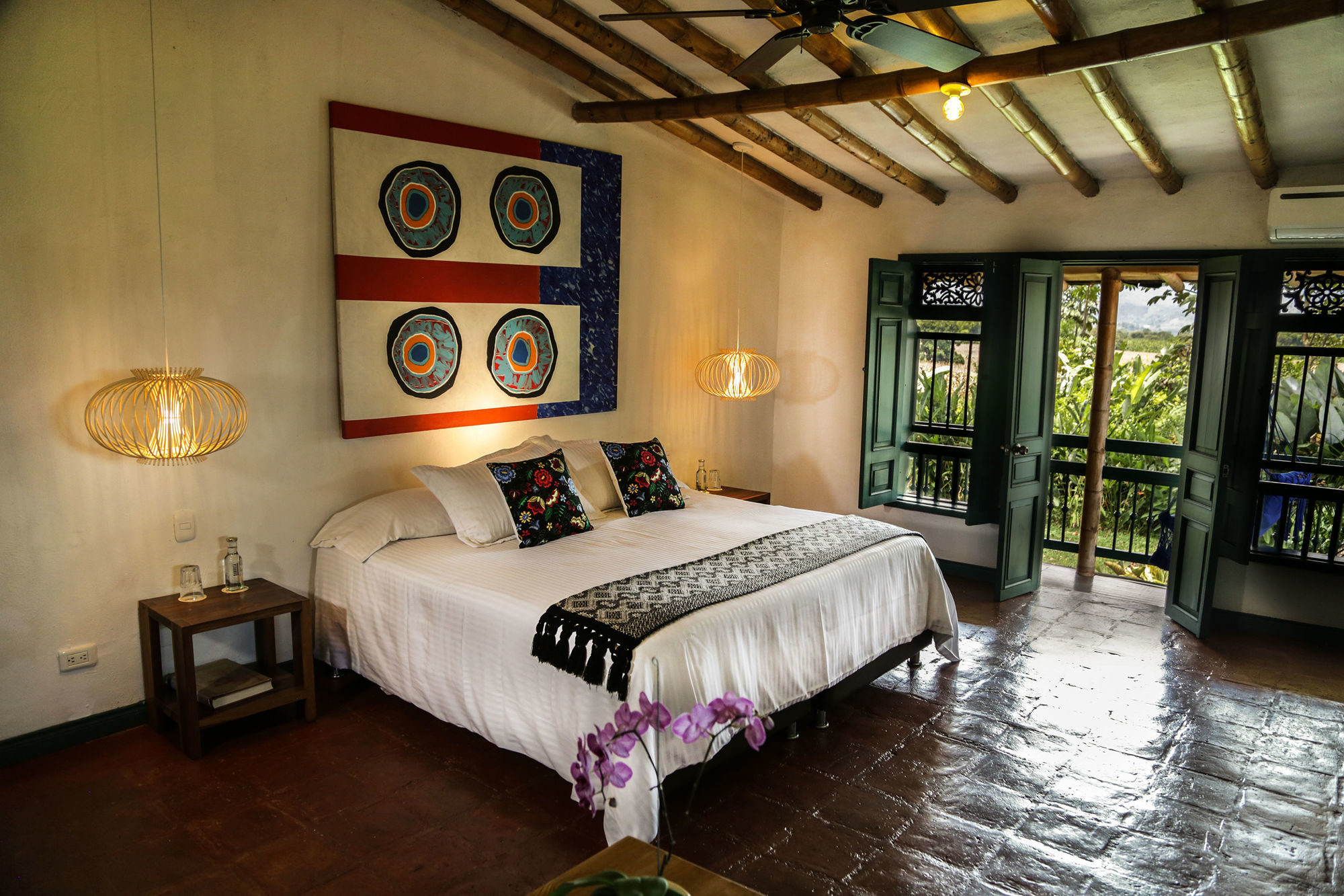 Hacienda Bambusa El Caimo 部屋 写真