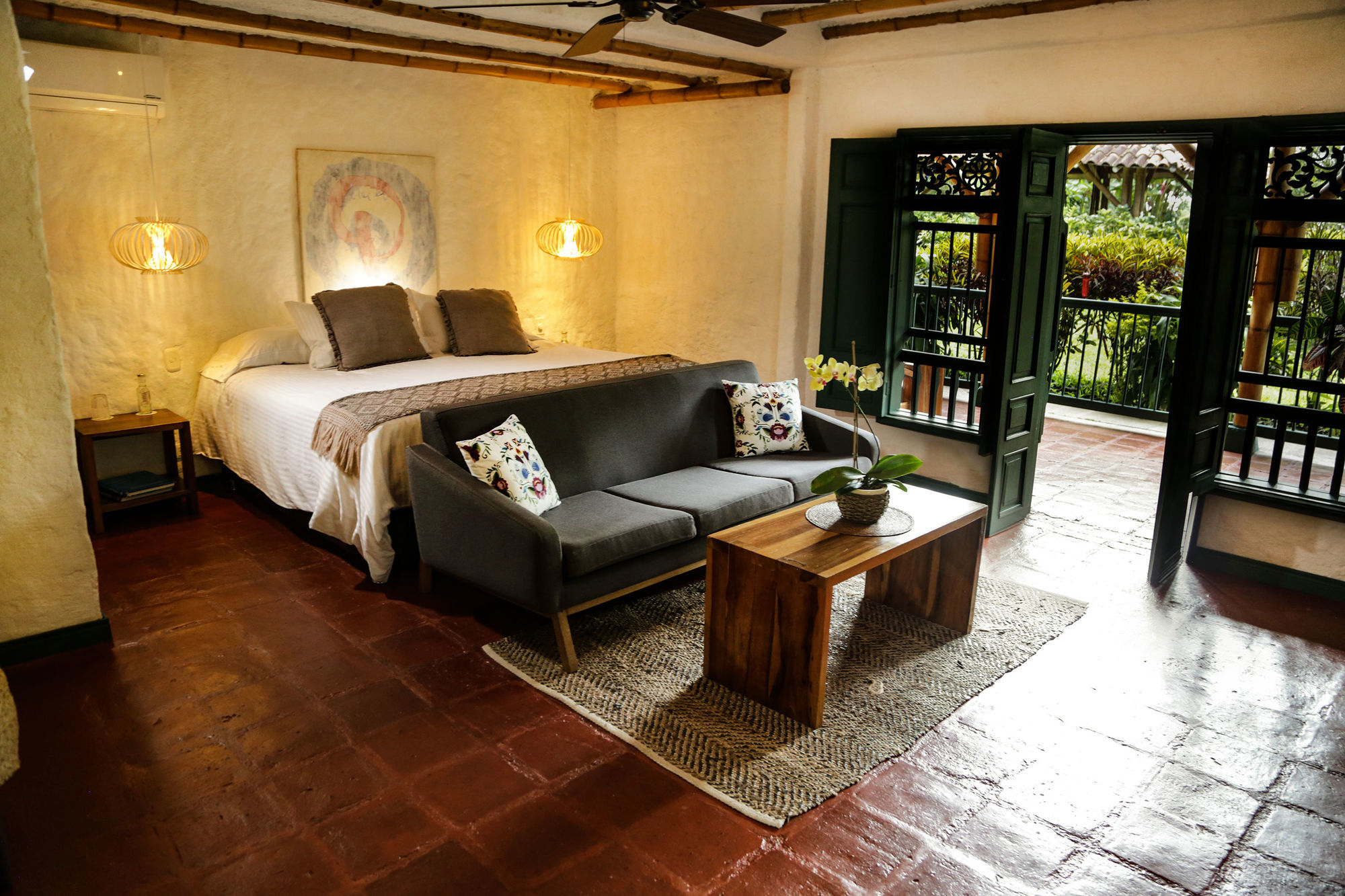 Hacienda Bambusa El Caimo 部屋 写真